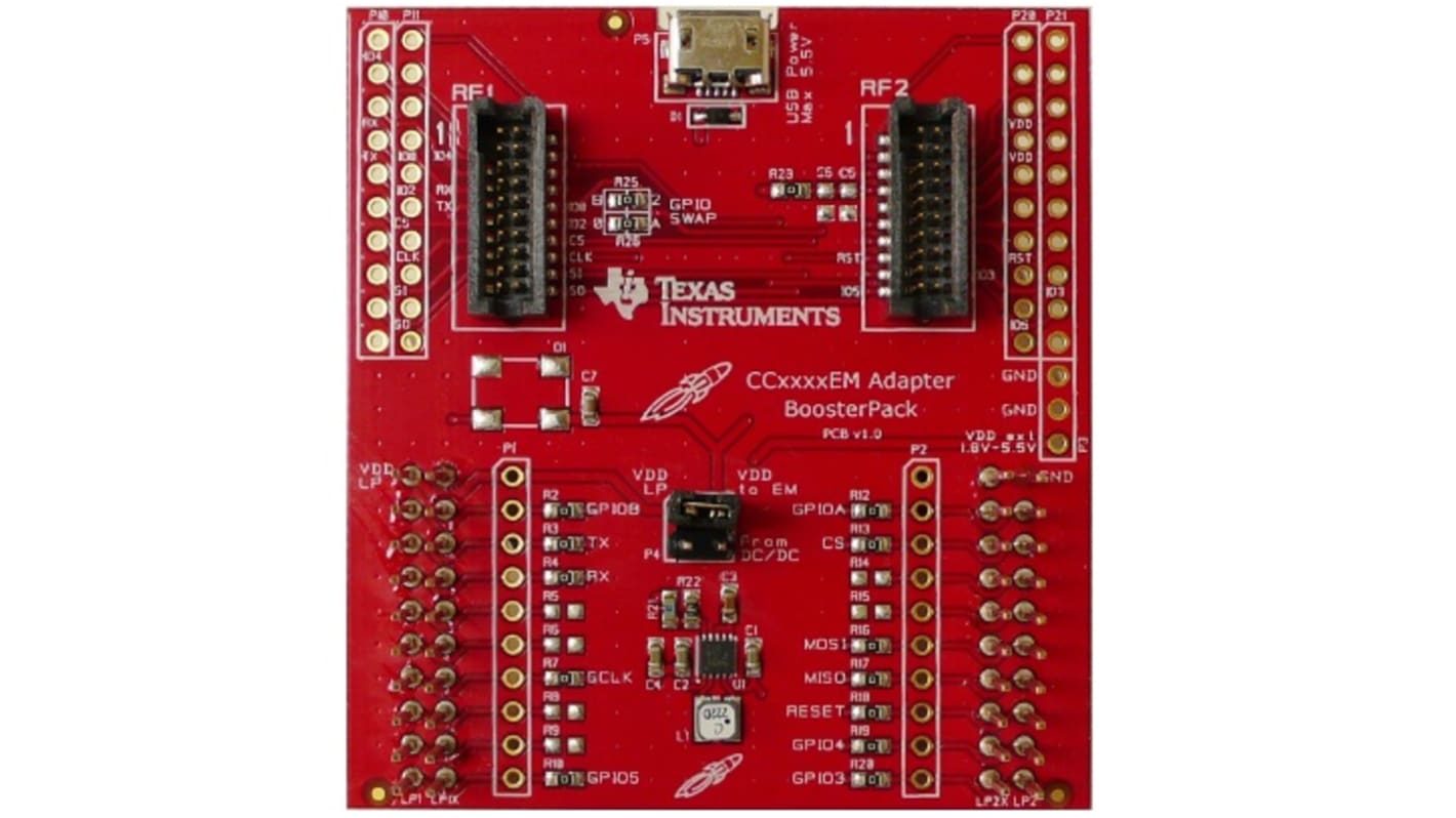 Texas Instruments EM Adapter Board CCEMADAPTER Adapter Board for CC2564