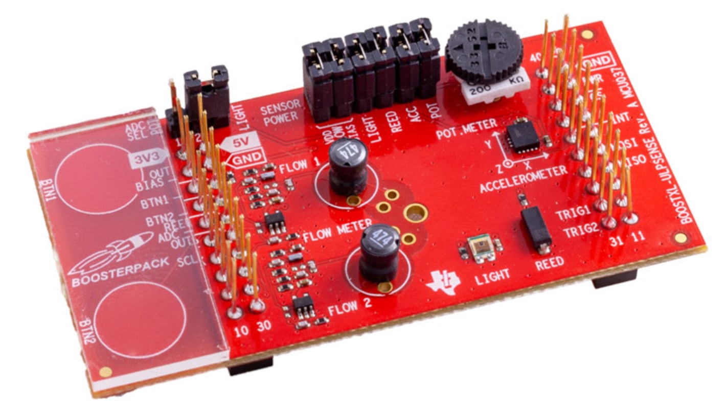 Kit de desarrollo Sensor de luz Texas Instruments Multi Function Sensor Development Kit - BOOSTXL-ULPSENSE, para usar