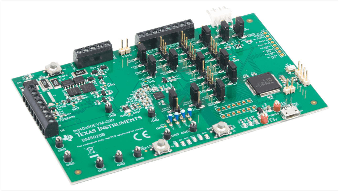 Module d'évaluation Gestion de l'alimentation de la batterie Li-Ion/Li-Po BQ40Z80 BQ40Z80