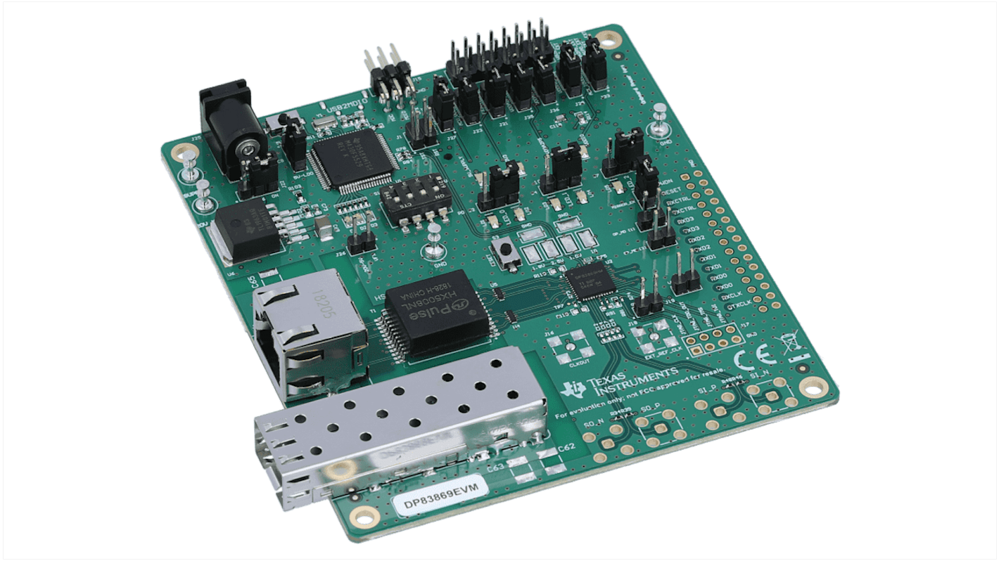 Texas Instruments Ethernet Development Kit DP83869HM Ethernet Evaluation Module for DP83869HM DP83869EVM