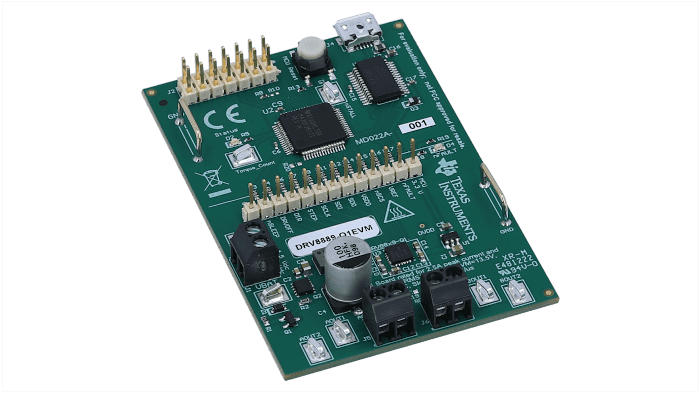 Módulo de evaluación Controlador de motor Texas Instruments Power Management IC Development Kit - DRV8889-Q1EVM