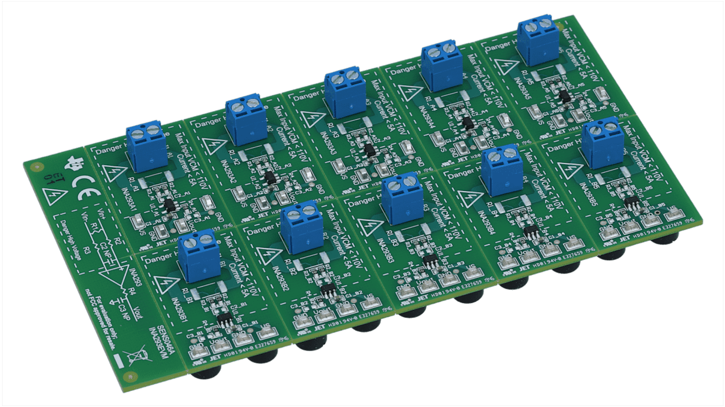 Texas Instruments Development Kit für Verstärker, Stromfühler-Verstärker, Amplifier IC Development Kit