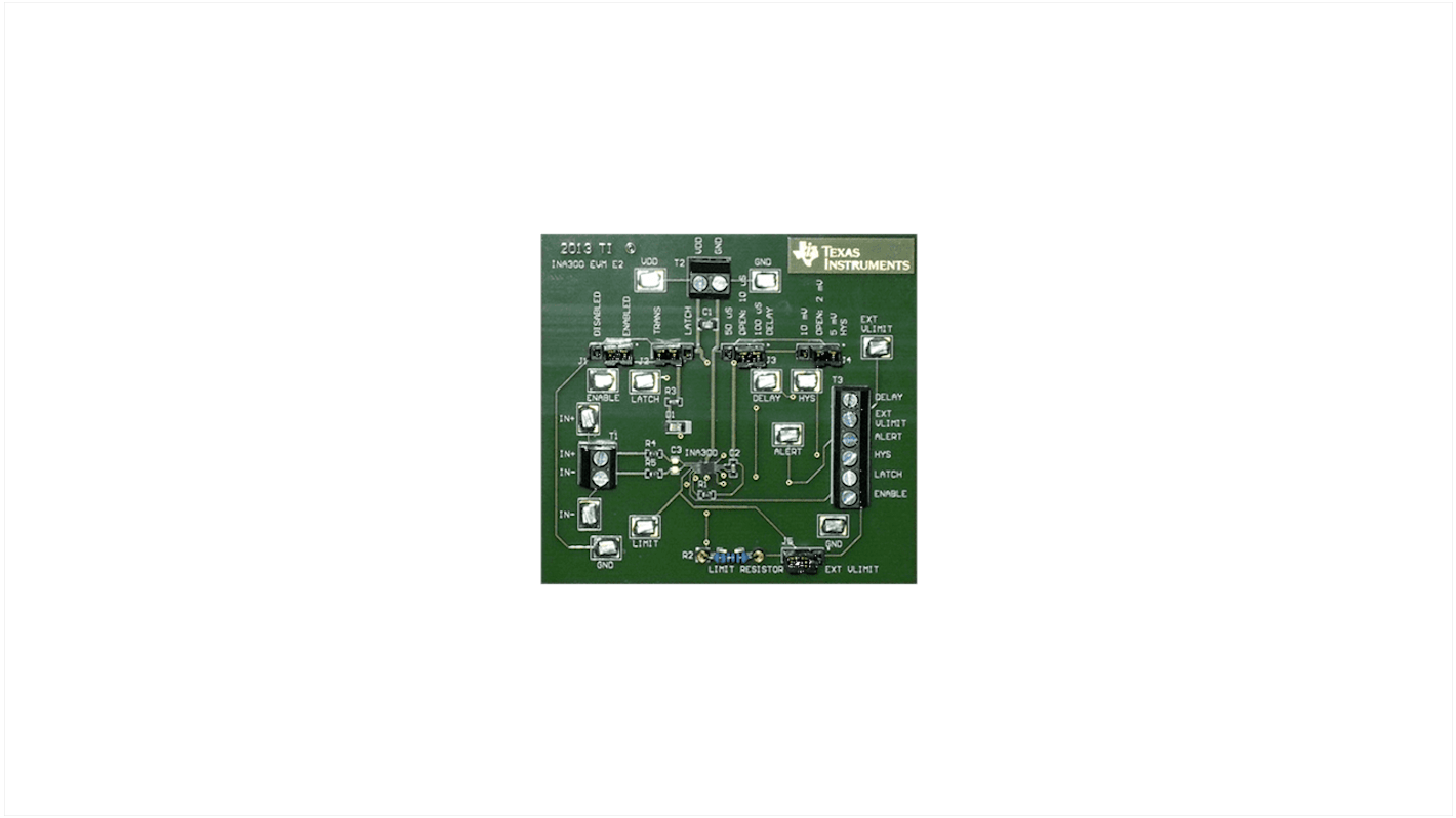 Texas Instruments INA3221 Entwicklungsbausatz Spannungsregler, Power Management IC Development Kit Komparator