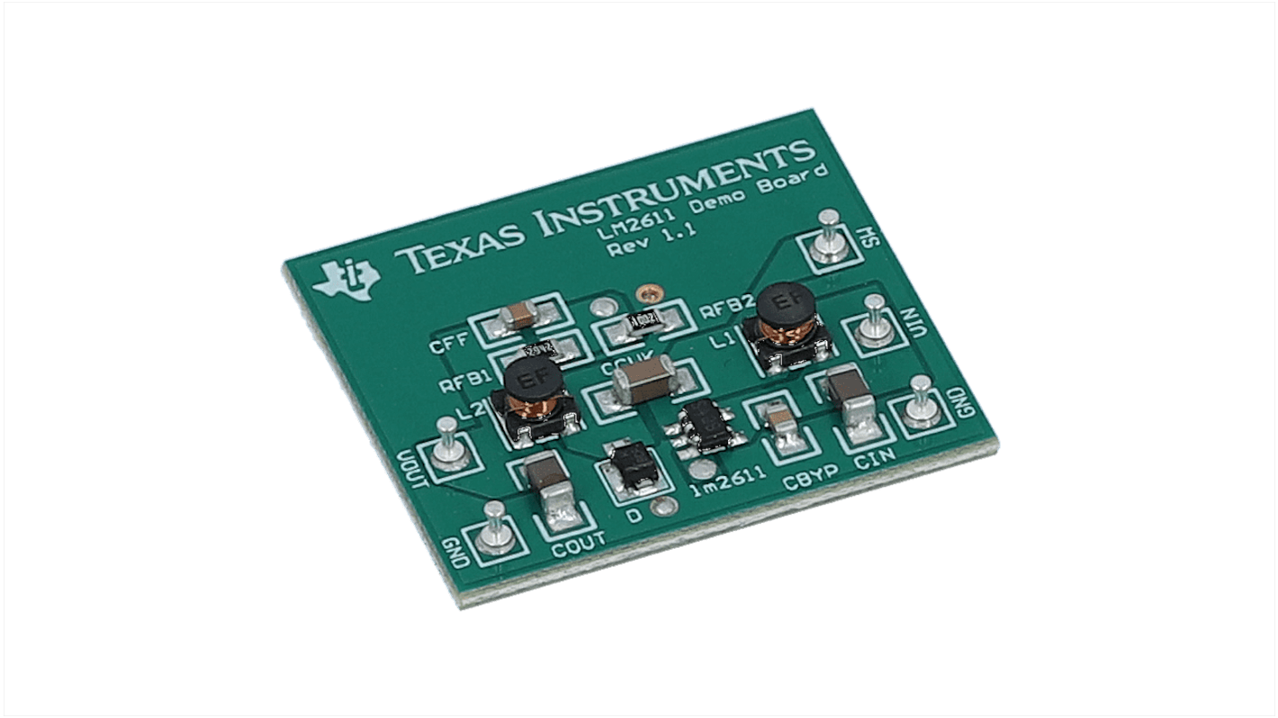 Kit de desarrollo DC-DC Texas Instruments DC DC Conversion Development Kit - LM2611EVAL