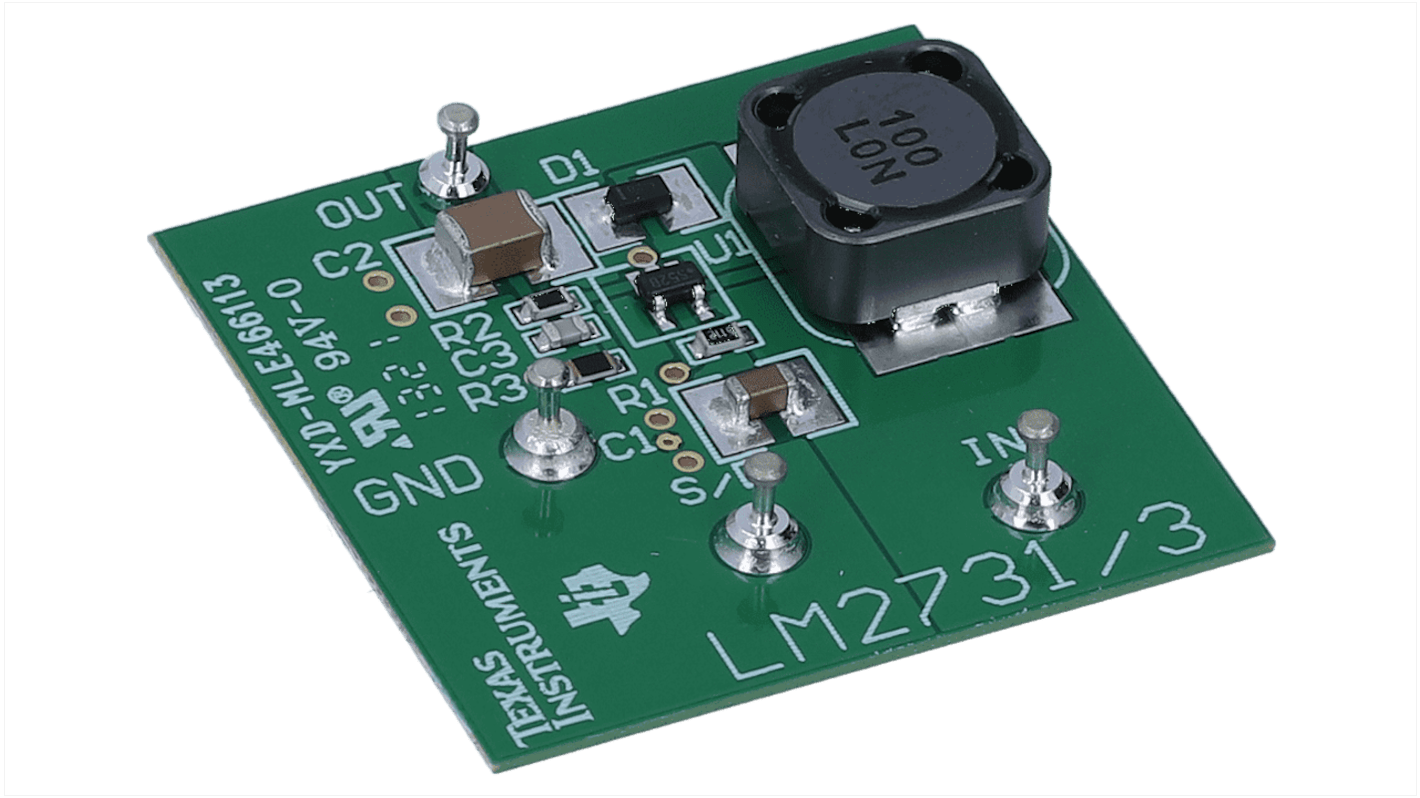 Texas Instruments Power Management IC Development Kit Boost Converter for LM2733 for LM2733