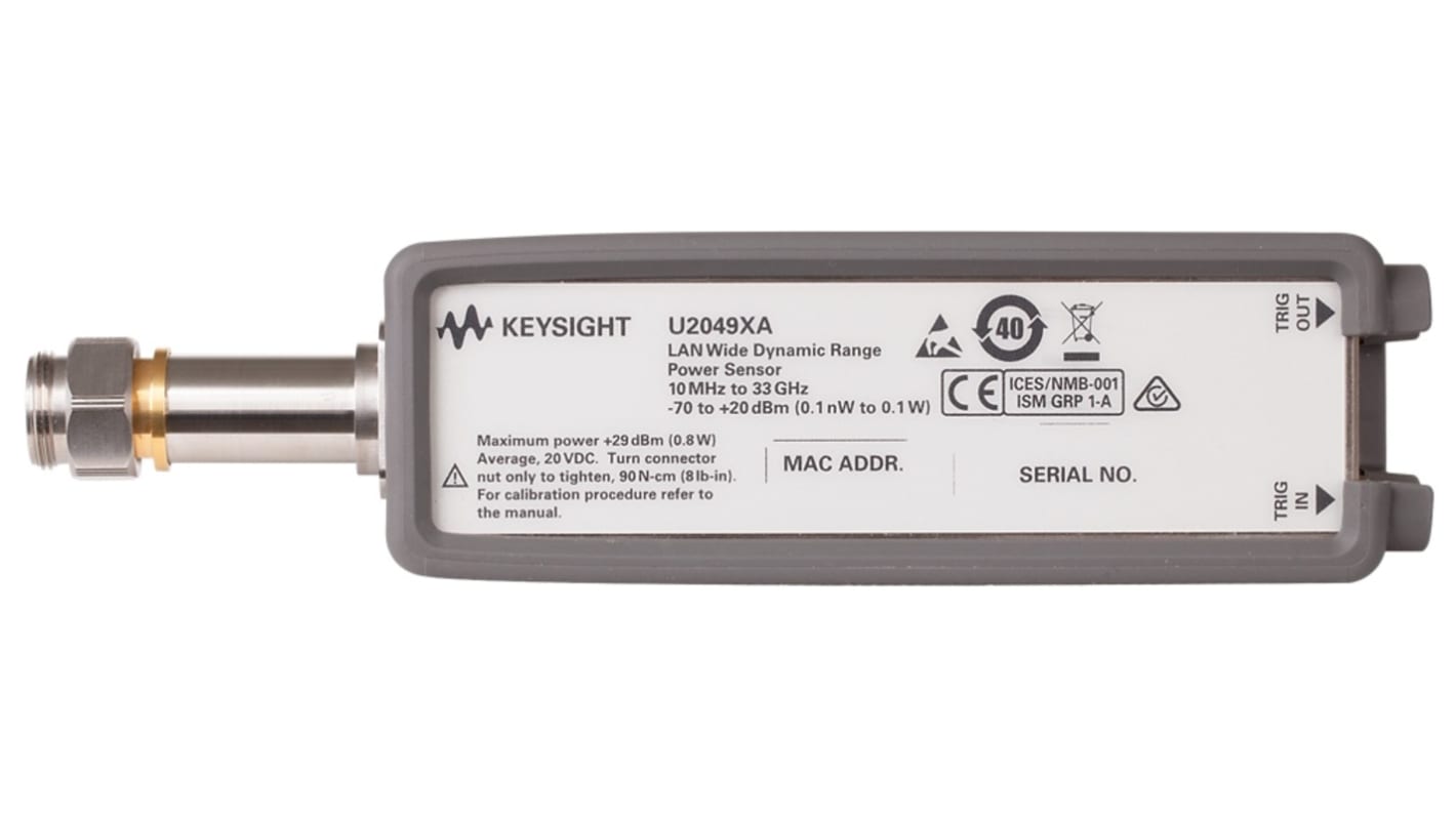 Capteur de puissance RF Keysight Technologies, Fréquence mini: 50 MHz, Fréquence maxi: 6GHz