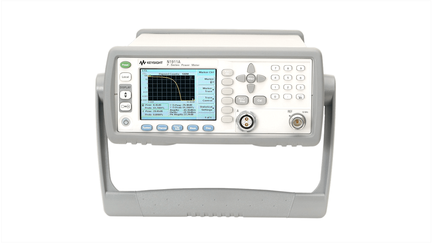 N1911A Keysight Technologies P RF Power Meter, 50 MHz → 40GHz RS