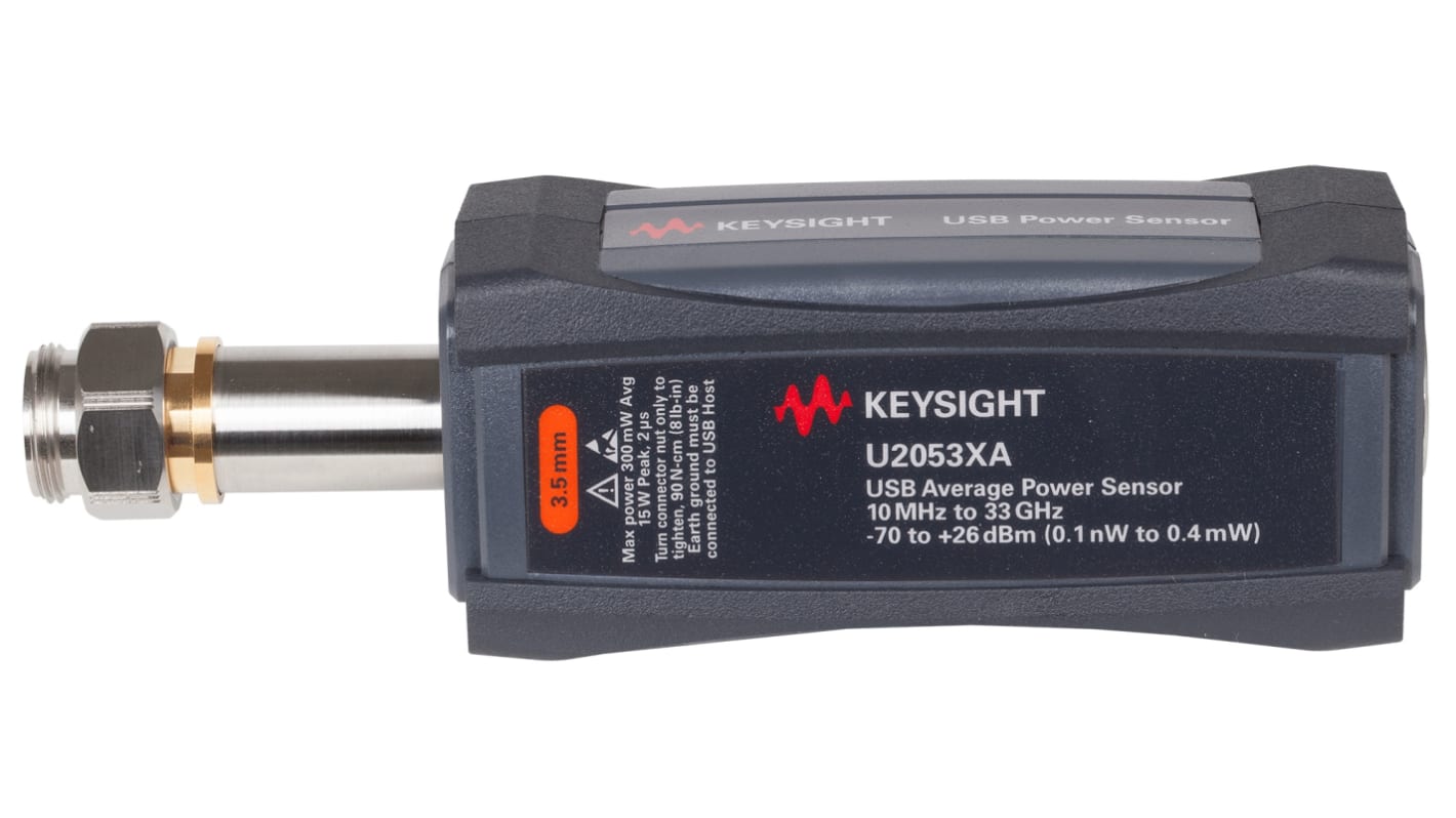 Detector de RF Keysight Technologies U2053XA, 33GHz, 10 MHz, 1.53