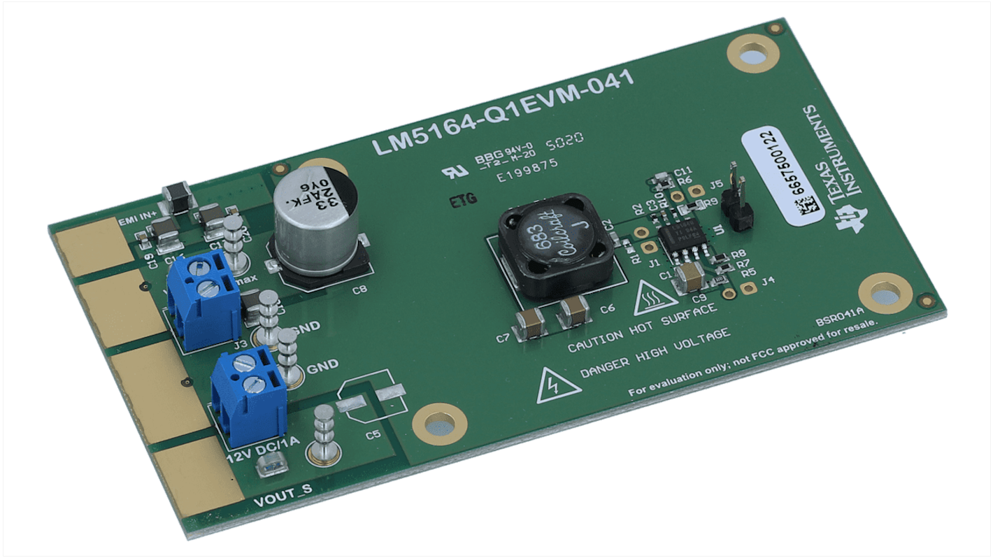 Texas Instruments 評価モジュール 同期ステップダウンレギュレータ