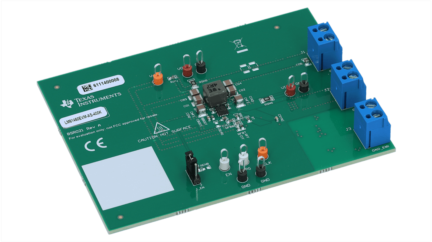 Texas Instruments 評価モジュール 同期ステップダウンレギュレータ