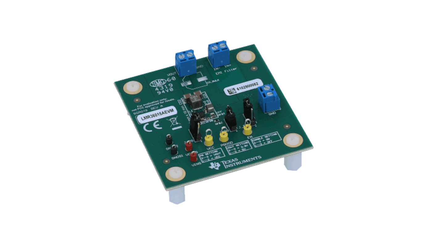 LMR36015 Evaluierungsplatine, Synchronous Step-Down Converter Evaluation Module DC/DC-Konverter