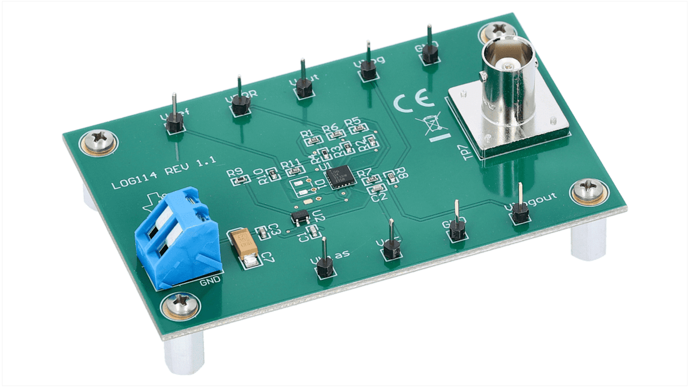 Kit di sviluppo Texas Instruments LOG114 Evaluation Module, Scheda di valutazione per LOG114