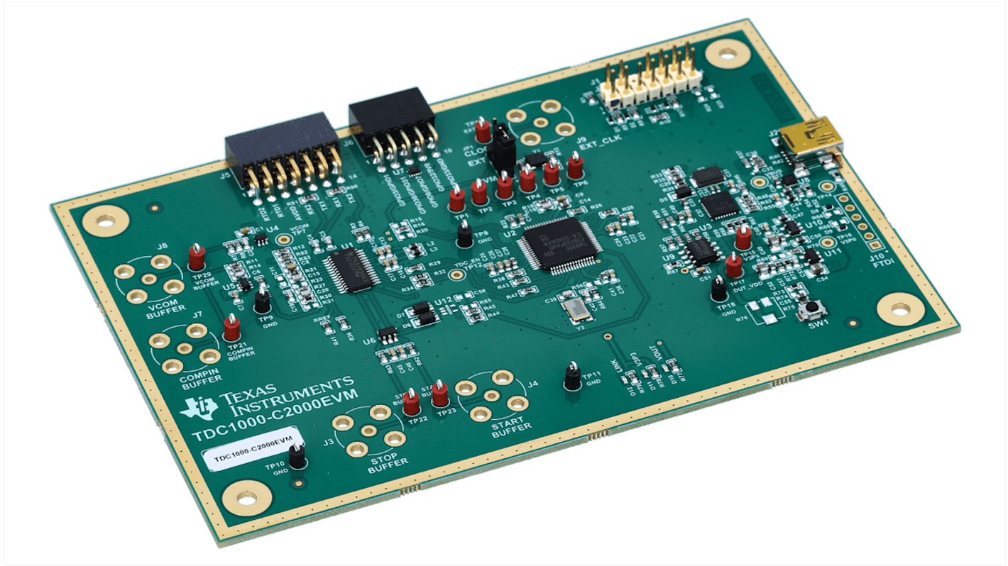 Scheda di valutazione Evaluation Module Texas Instruments, con Kit di valutazione sensore