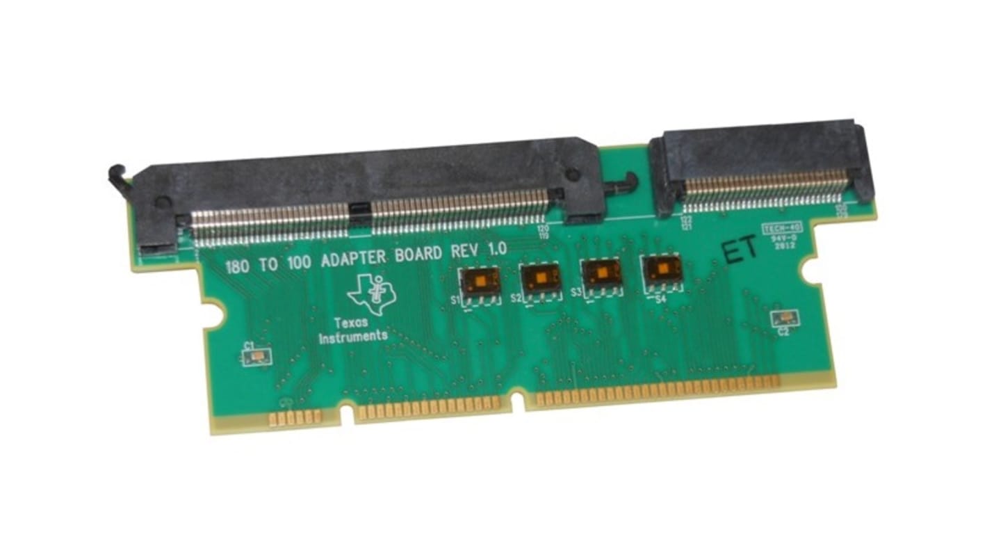 Texas Instruments TMDSADAP180TO100, Concerto SDRAM SODIMM Evaluation Kit for C2000 Control Card