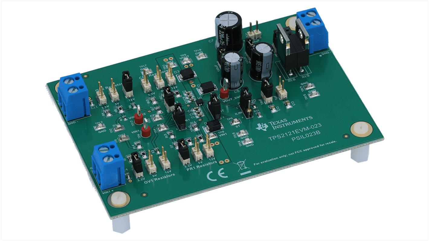 Texas Instruments TPS2121 Evaluierungsplatine, Power Multiplexer Evaluation module Stromüberwachungseinheit