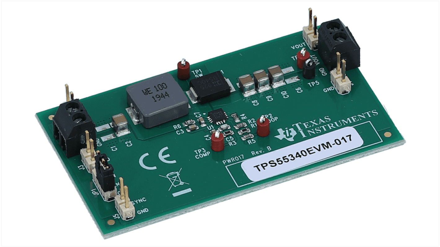 Modulo di valutazione Convertitore c.c.-c.c. per TPS55340 Evaluation Module TPS55340