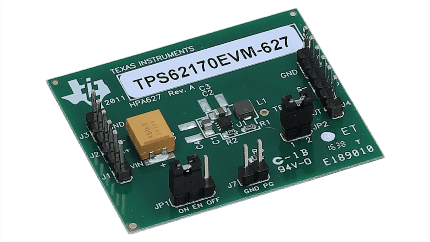 Texas Instruments Evaluation Module Step-Down Converter for TPS62170 for TPS62170