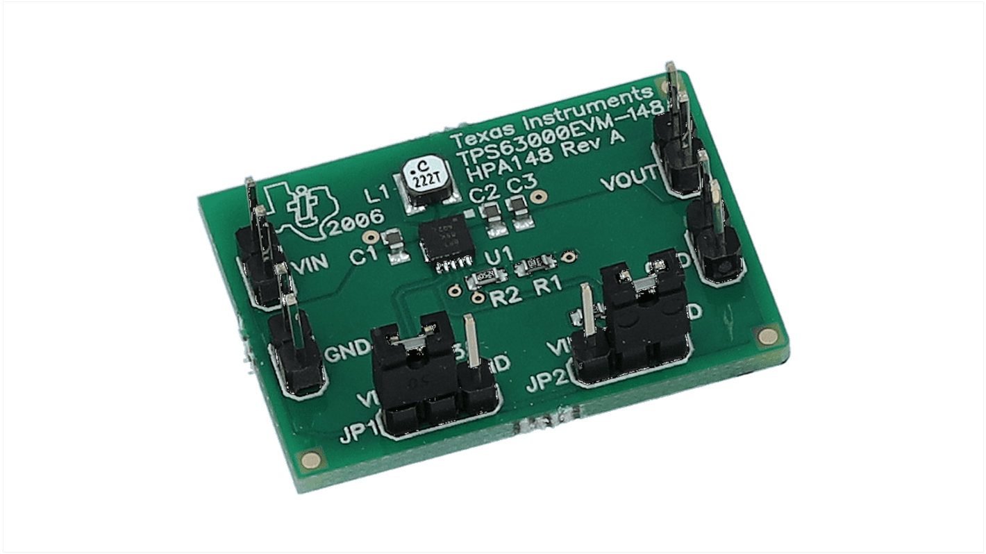 Módulo de evaluación Convertidor impulsor-reductor Texas Instruments Evaluation Module Board - TPS63000EVM-148