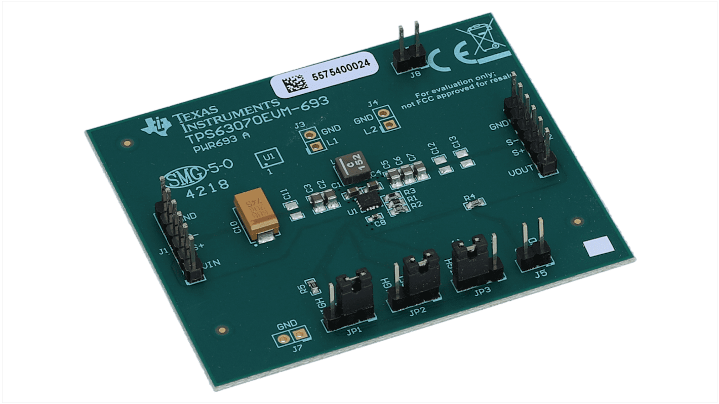 TPS63070 Evaluierungsplatine, Buck-Boost Converter Evaluation Module Abwärts-/Aufwärtswandler