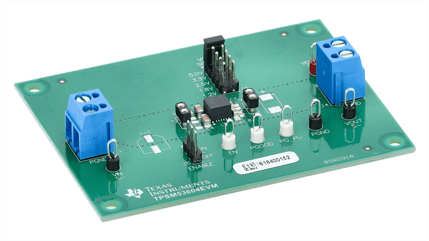 Płytka ewaluacyjna Texas Instruments Zarządzanie zasilaniem Zestaw uruchomieniowy TPSM53604