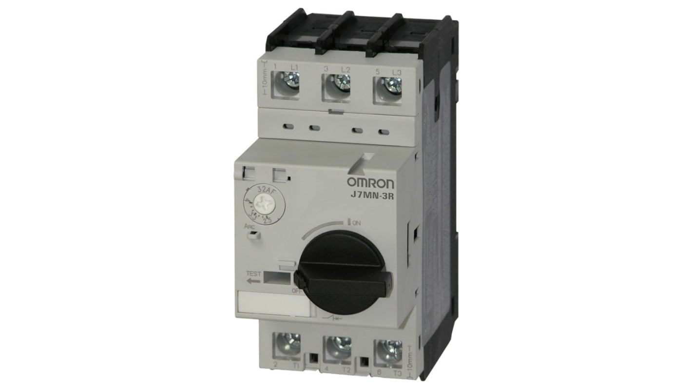 Omron 250 mA 3R Motor Protection Circuit Breaker, 3-400V