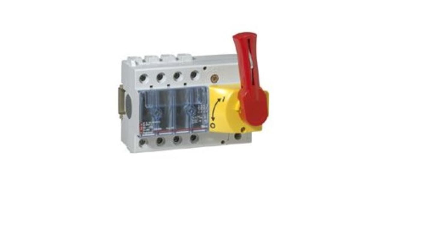 Legrand Switch Disconnector, 4 Pole, 63A Max Current