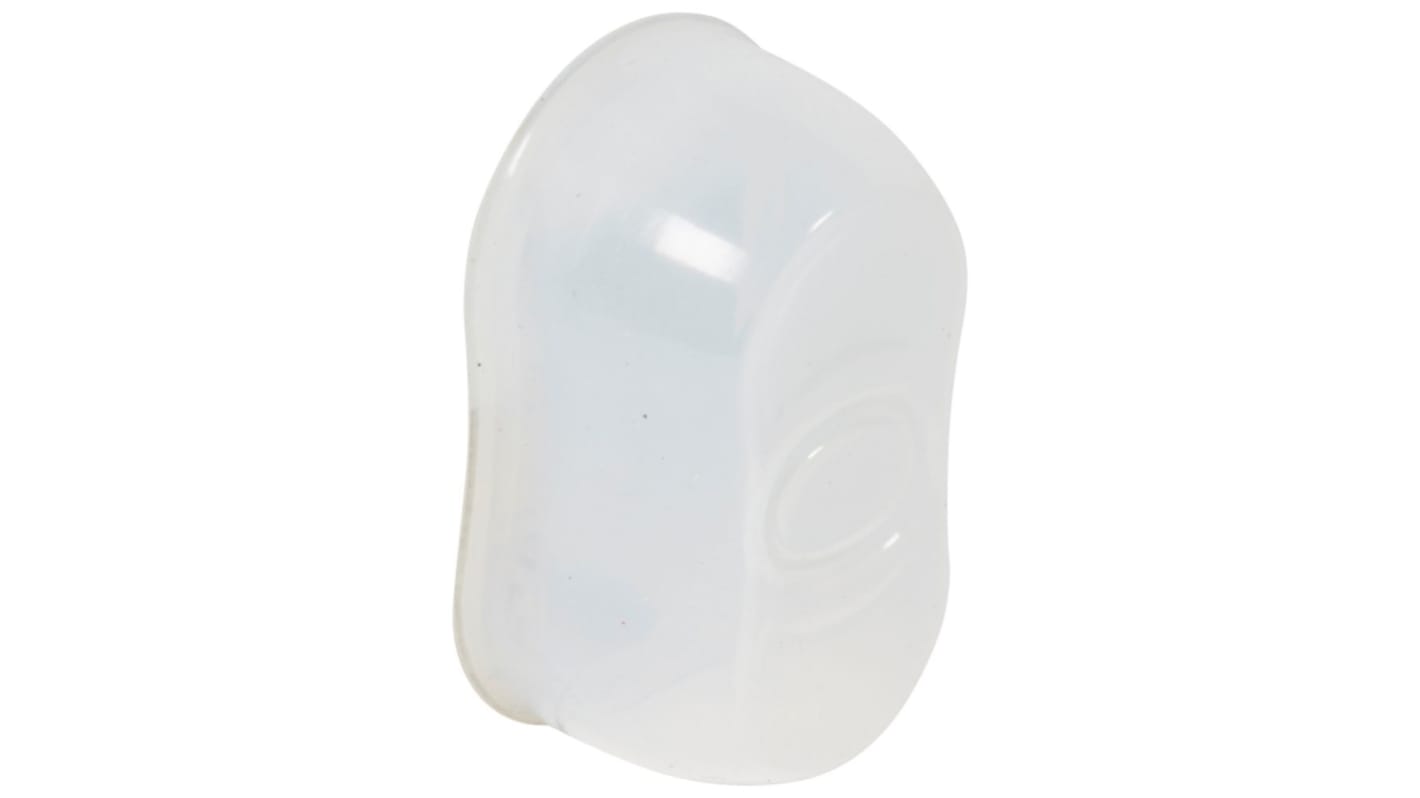 Legrand Transparent Push Button Cap for Use with Double Flush/Projecting Buttons