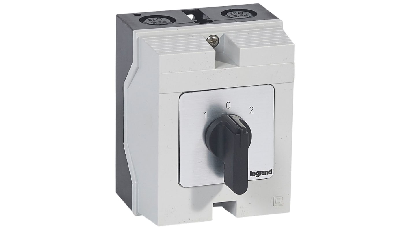 Interruttore Cam Legrand 0 277 27 3P, 3 posizioni, 16A, 690V (Volts)