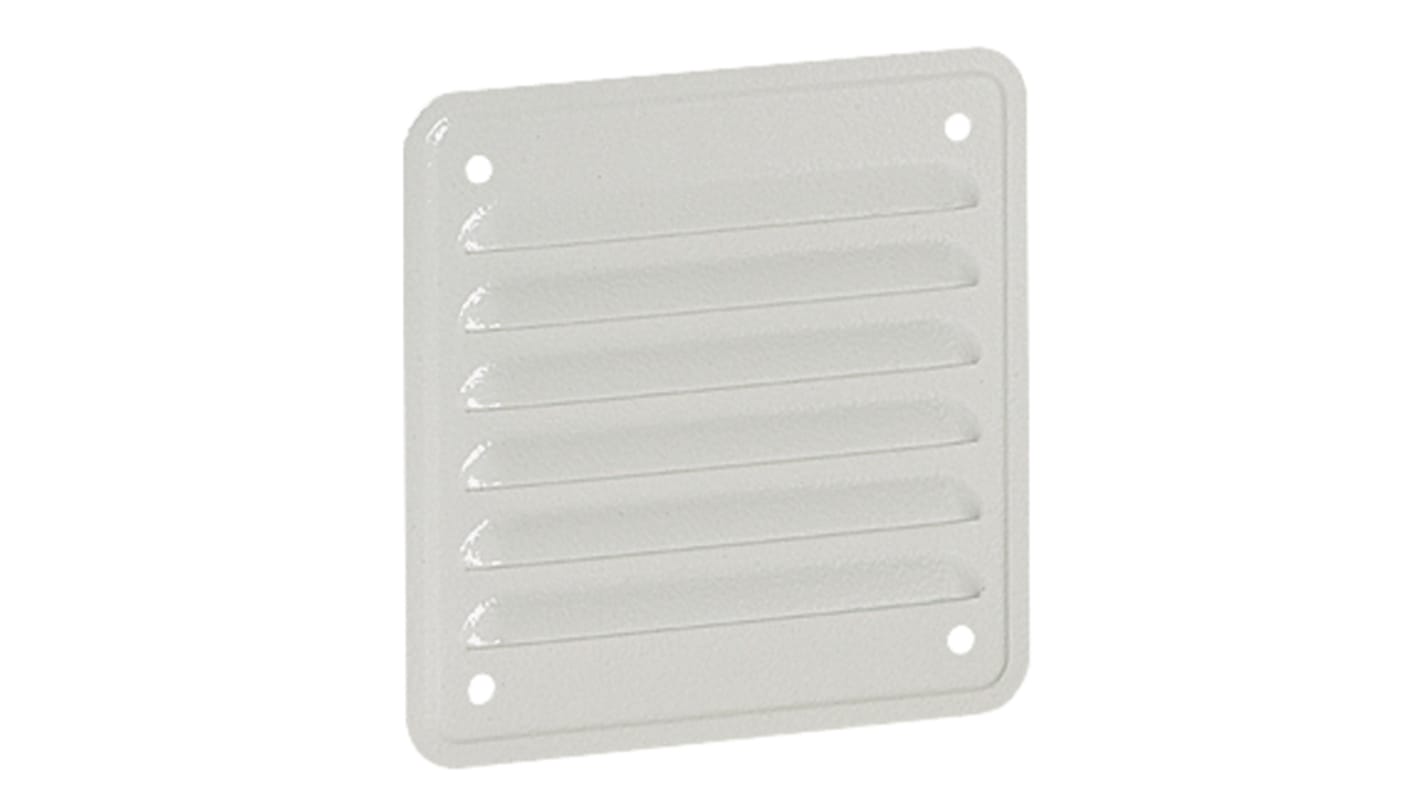 Legrand Ouïe de ventilation, 138 x 138mm, Acier Gris