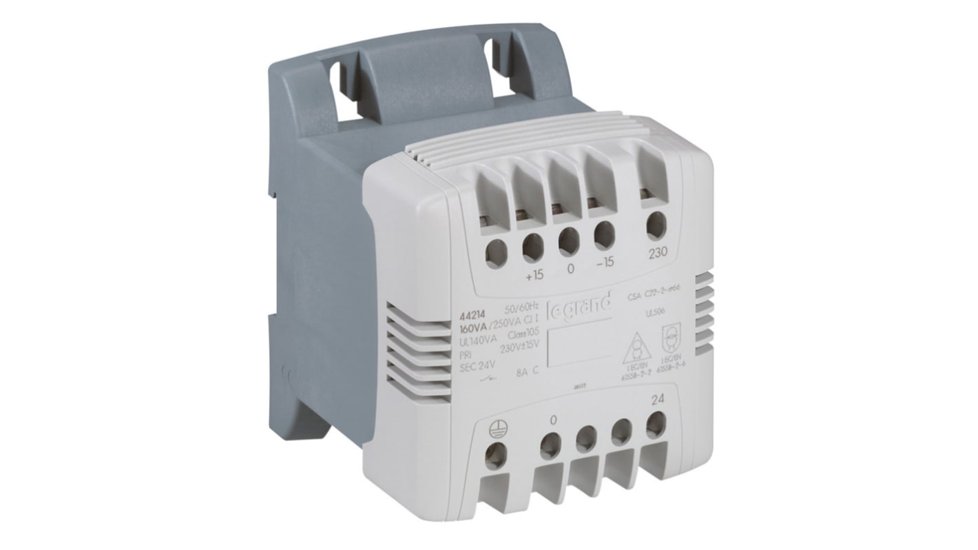 Transformador de seguridad Legrand, 24V, 630VA