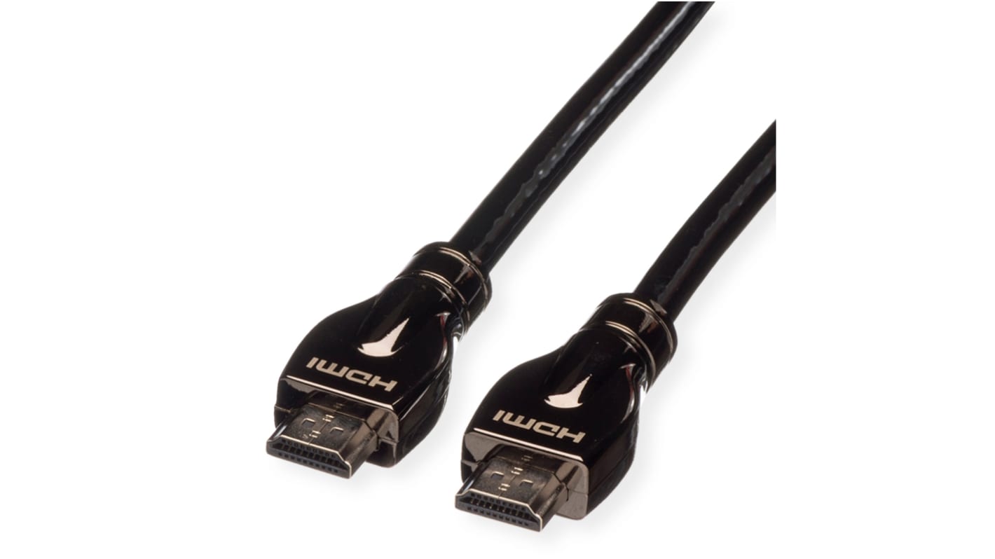 Cable HDMI Roline, con. A: HDMI Macho, con. B: HDMI Macho, long. 10m