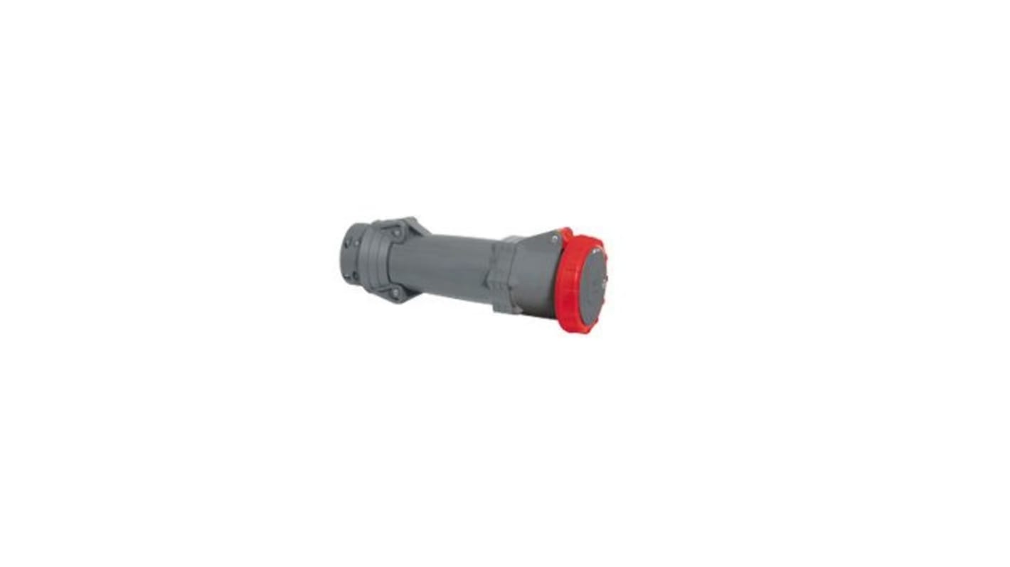 Legrand, Hypra IP67 Red 3P+E Industrial Power Socket, Rated At 63A, 415 V No