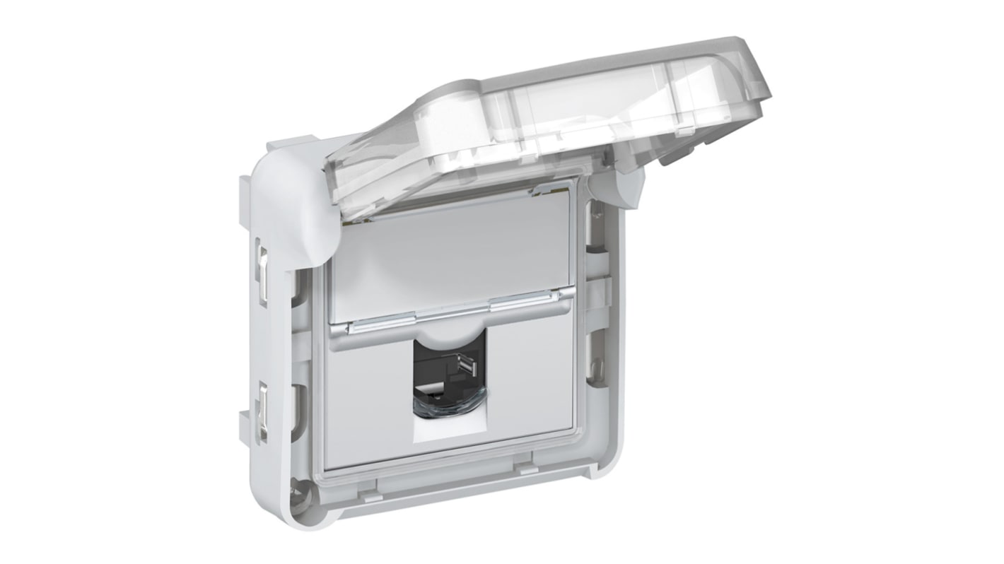 Legrand Plexo Series RJ45 Socket, Flush Mount, Cat5e