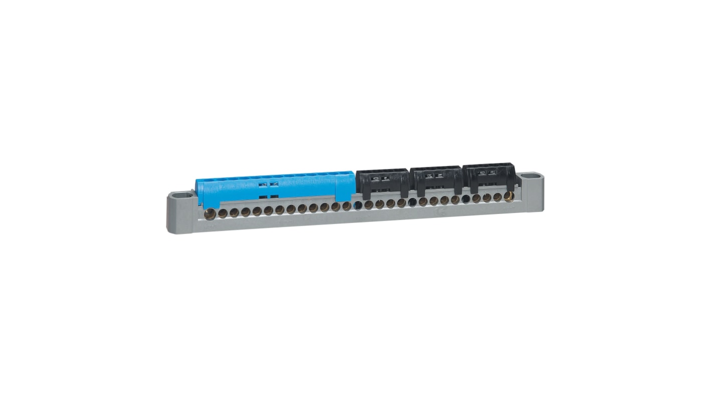 404814 Legrand DIN Rail Earth Terminal Block, 4 → 25 mm² Wire, Screw