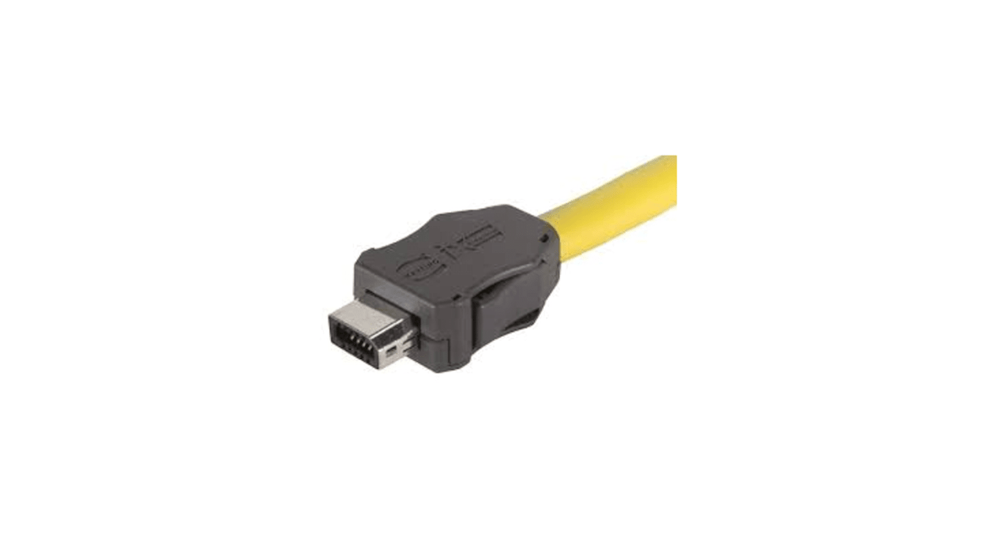 Connecteur Ethernet cat 6a HARTING série IX Industrial Femelle Montage sur CI, ports