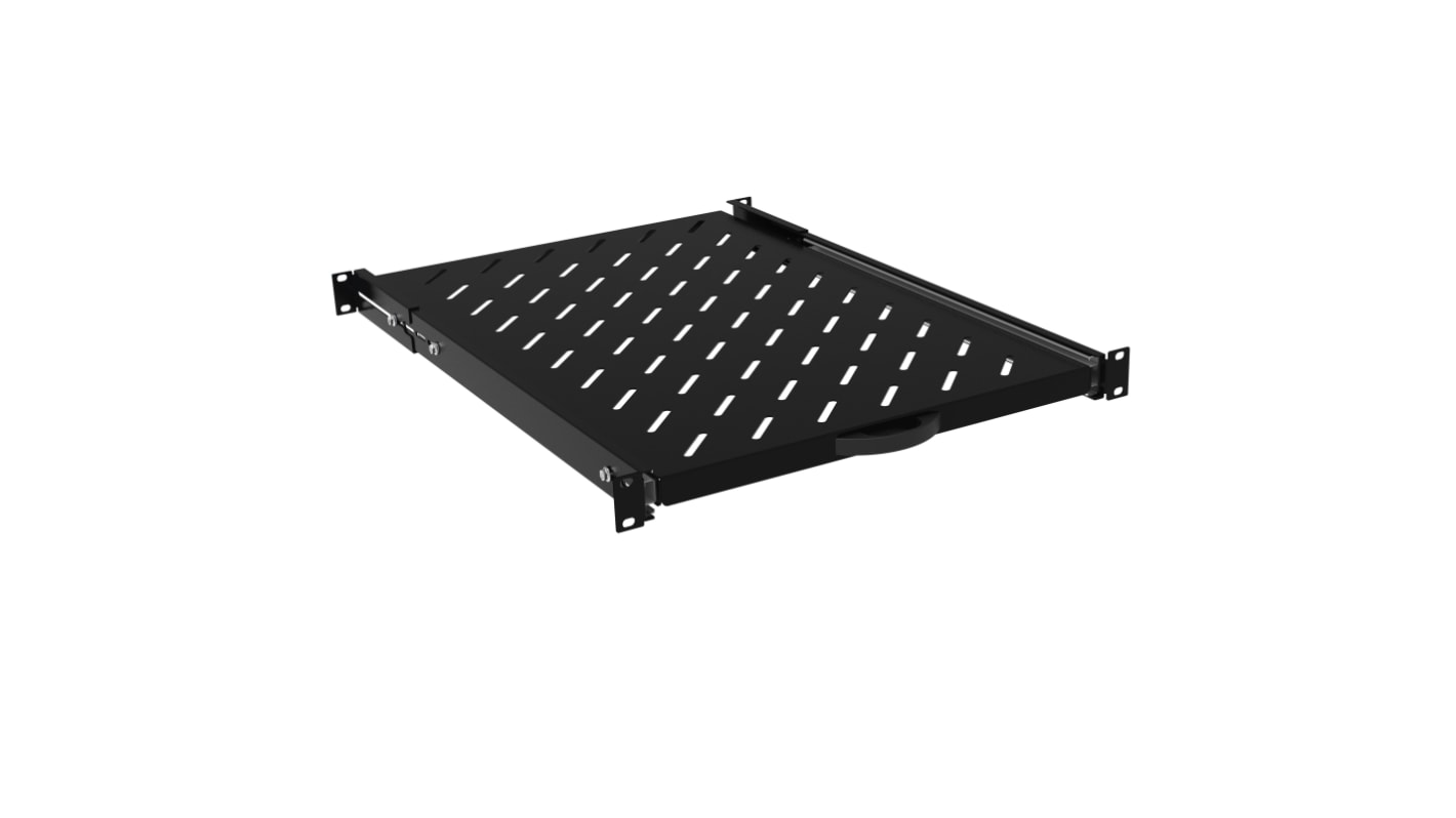 Tablette Noir ventilé Linkeo Legrand, prof. 425mm x , 30kg max.