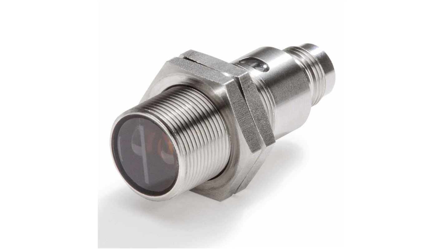 Omron Background Suppression Photoelectric Sensor, Cylindrical Sensor, 100 mm Detection Range