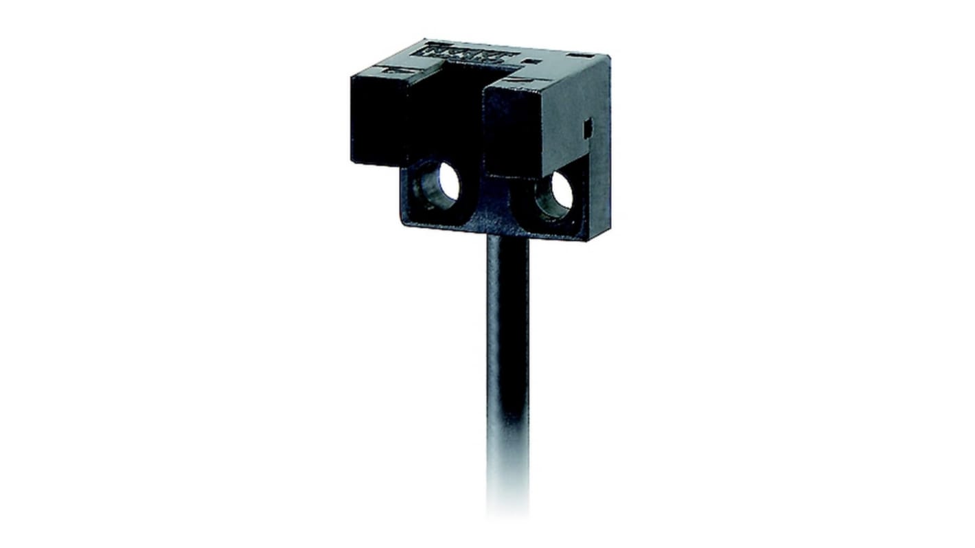 Omron Through Beam Photoelectric Sensor, L Shaped Sensor, 100 mm Detection Range