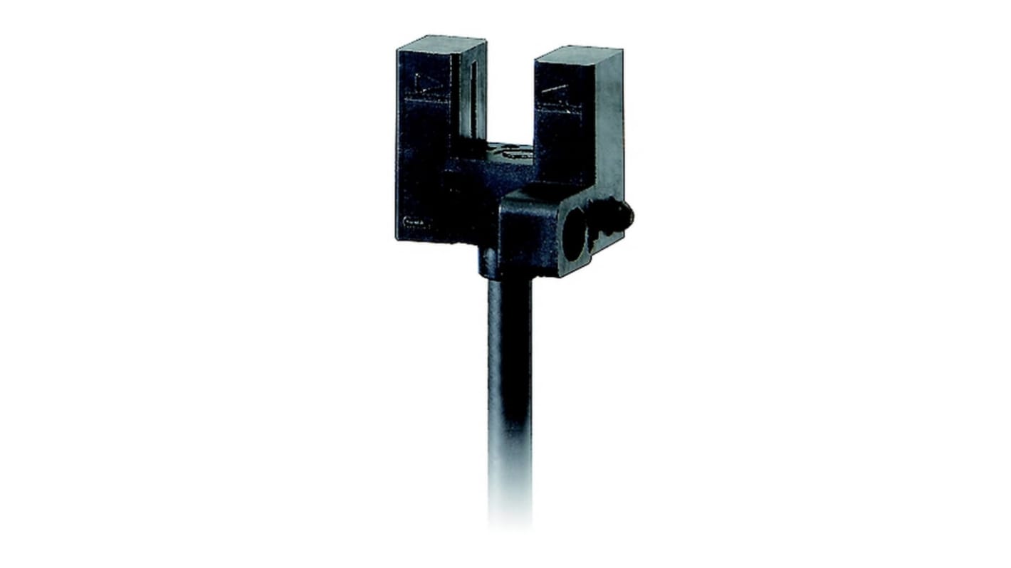 Omron Through Beam Photoelectric Sensor, Compact Sensor, 5 mm Detection Range