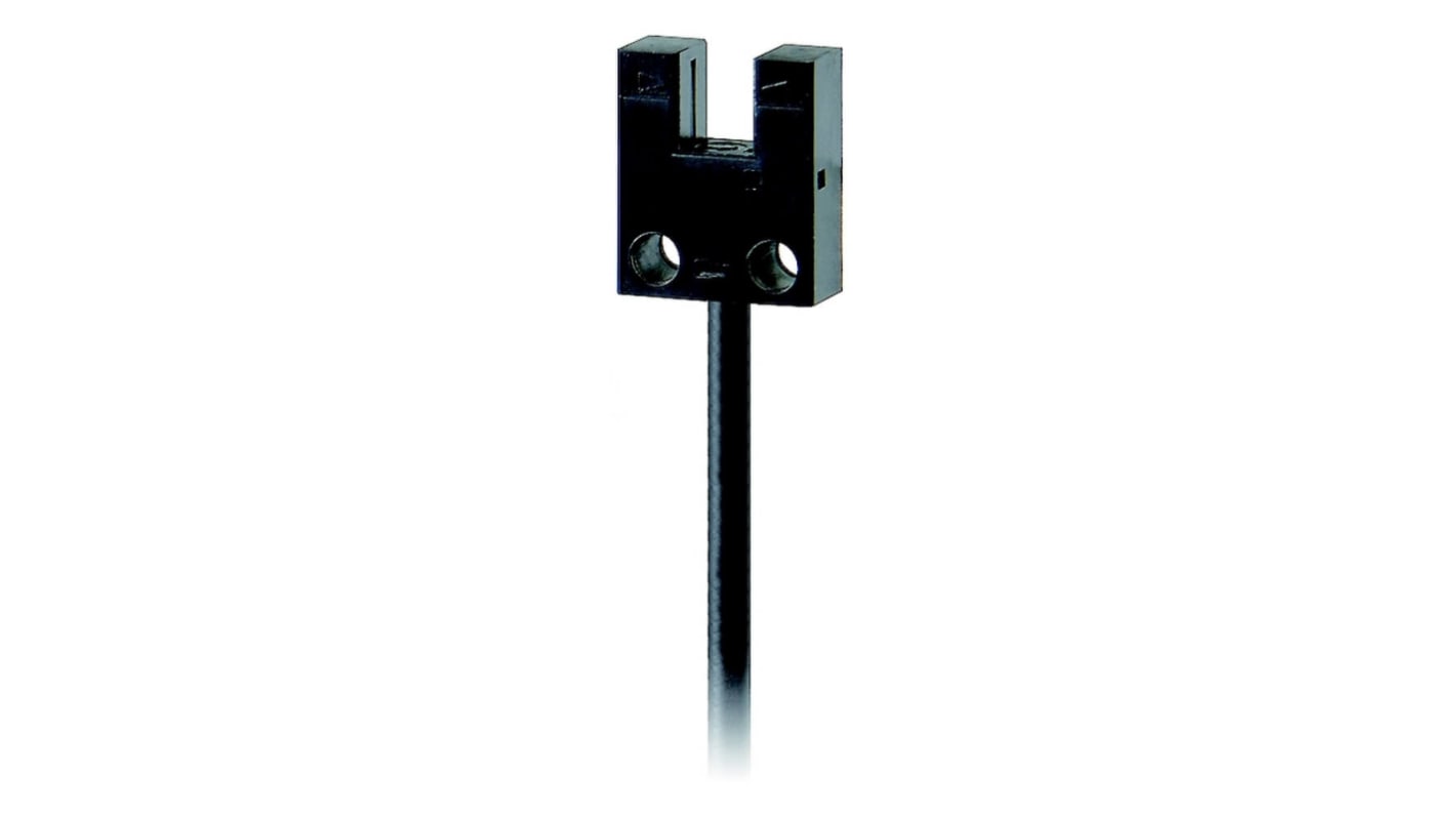 Omron Through Beam Photoelectric Sensor, Fork Sensor, 5 mm Detection Range