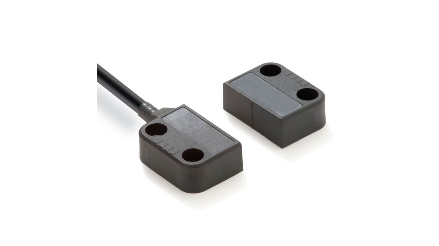 Omron F3S F3S-TGR Kabel Berührungsloser Sicherheitsschalter aus Polyester 24V dc, Schließer/2 Öffner, Magnet