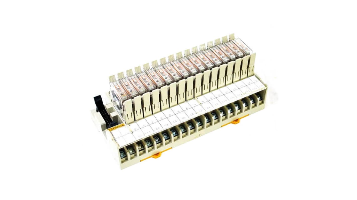 Omron Omron Series Terminal Block for Use with PLC, Relay