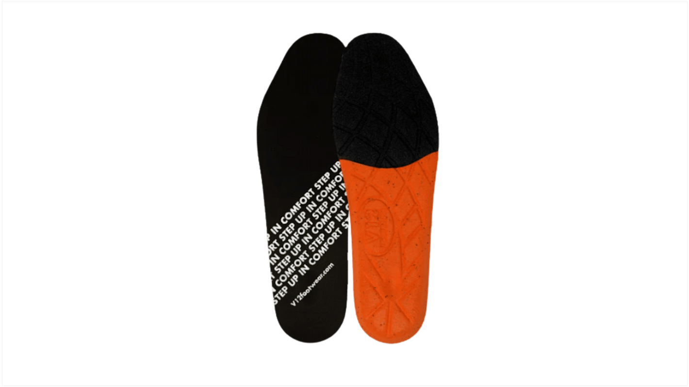 V12 Footwear Orange Insole, Size 3 (UK)