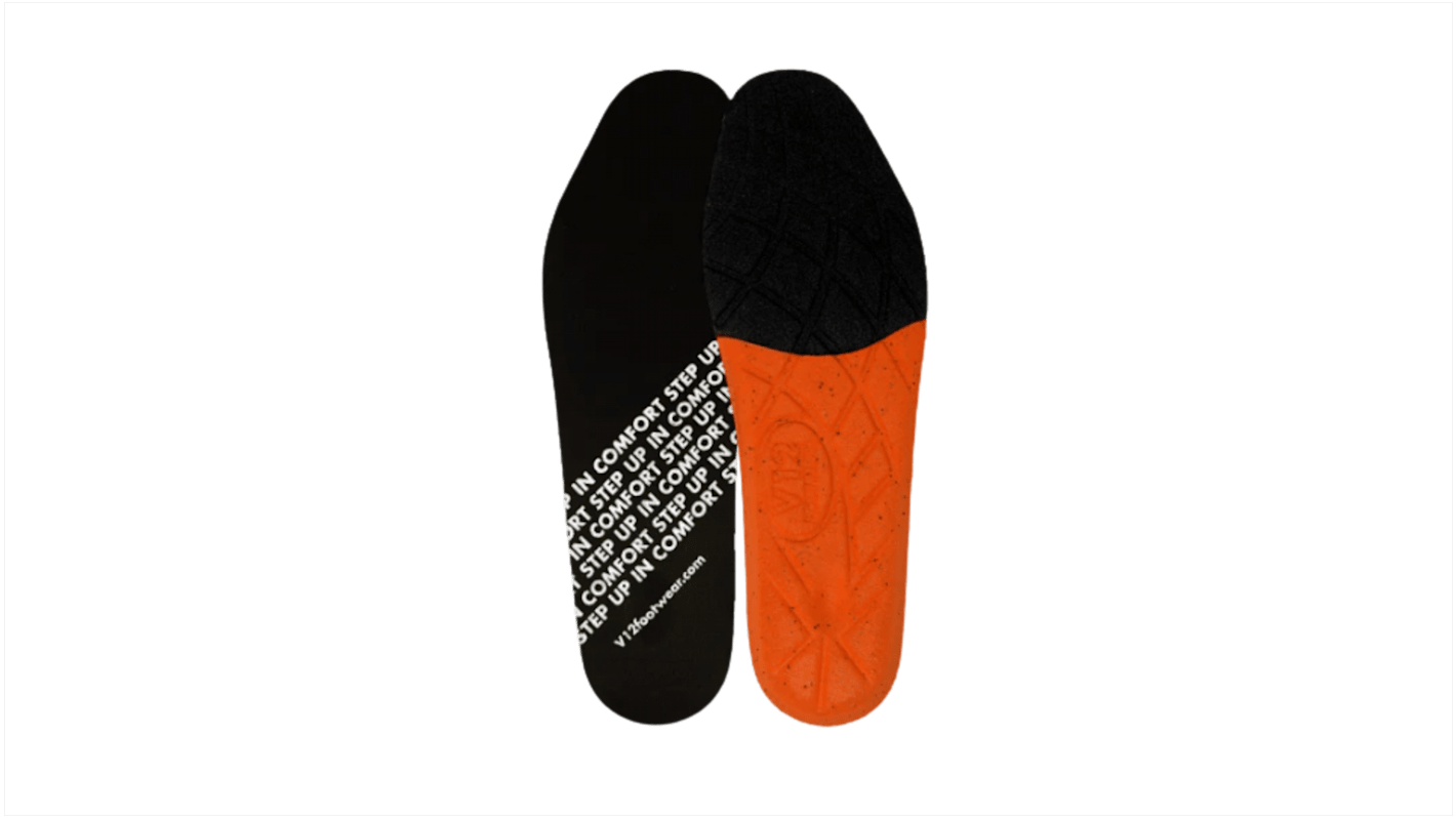 V12 Footwear Orange Insole, Size 7 (UK)