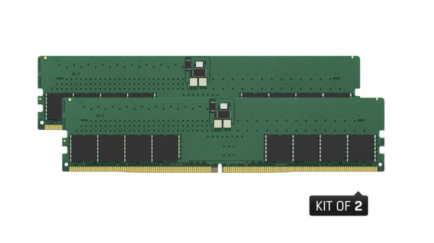 Kingston Arbeitsspeicher für Desktop, 64 GB, 4800MHz DDR5, Nein DIMM