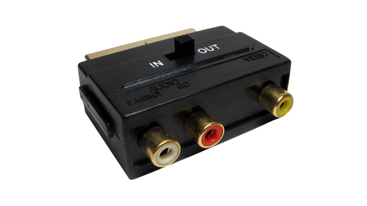 Adattatore Da Scart A Rca To-sc-4 Tekone L Acquisti Online Da Console Serv - Foto 2