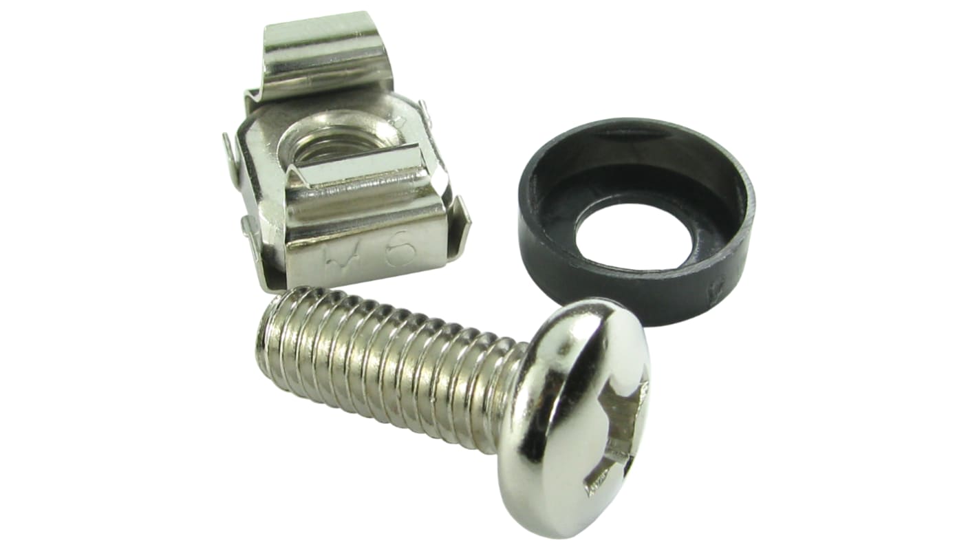 RS PRO Iron M6 Cage Nut