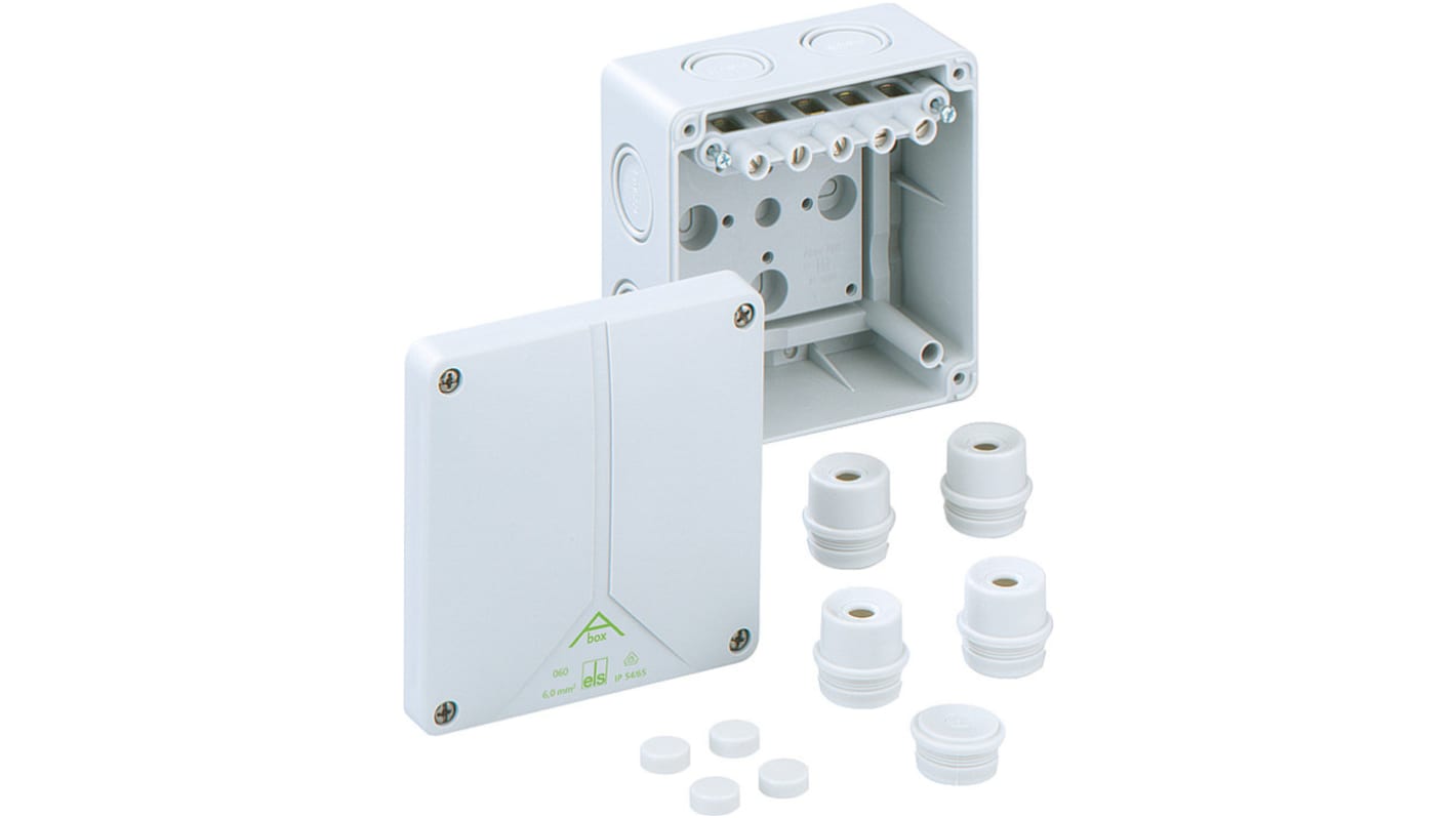 Spelsberg Polystyrene Junction Box, IP65, 110 x 110 x 67mm