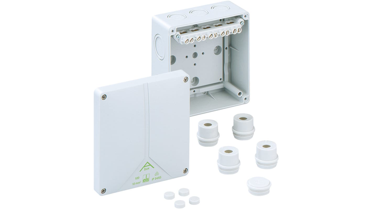 Spelsberg Polystyrene Junction Box, IP65, 140 x 140 x 79mm