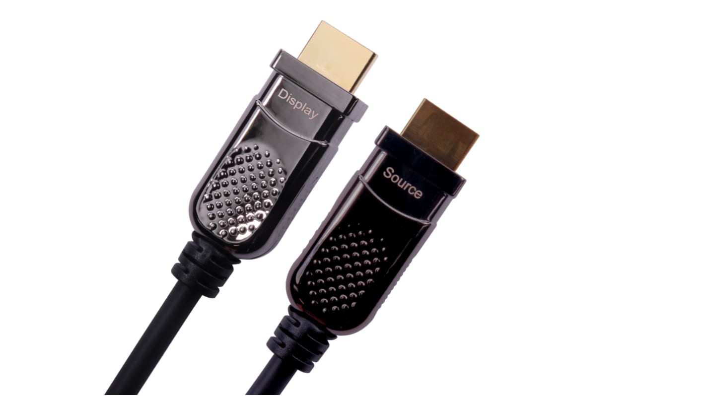 RS PRO 8K V2.1 Male HDMI to Male HDMI  Cable, 50m